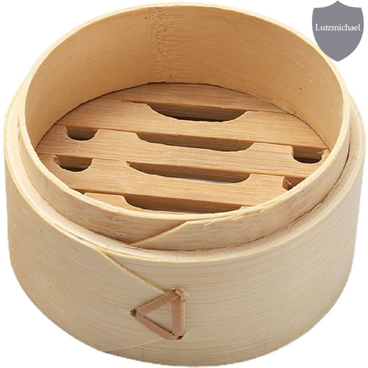 Rebrilliant Natural Bamboo Steamer Bar Holder Bamboo Shampoo Bar Holder